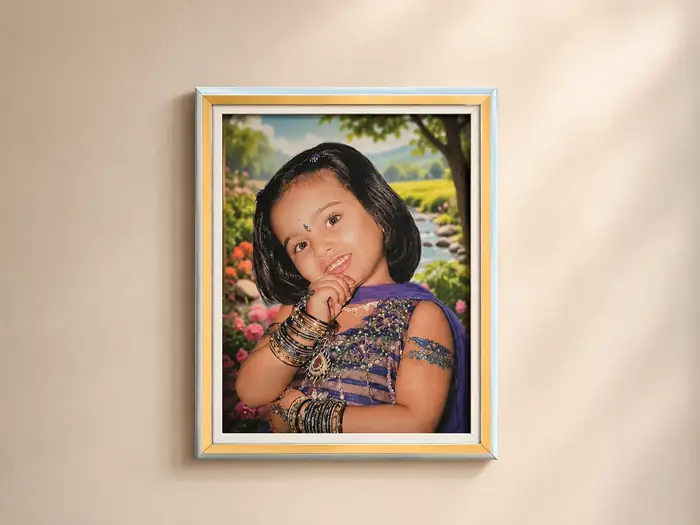 Little smiles children's photo frame